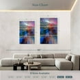 thumbnail image 3 of Elephant Stock Colorland Wall Art - Vertical Multi Panel Canvas - Living Room Wall Decor - Abstract Multi Panel - Teal And Blue Decor By Annette Schmucker - 48" x 74", 3 of 4