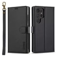 thumbnail image 2 of LC.IMEEKE Case for Samsung Galaxy S26 Ultra 5G 6.9 inch, 2 in1 Multifunctional Detachable Wallet Phone Case for Men Women with RFID Blocking Wrist Strap Shockproof Protective Case,Black, 2 of 13