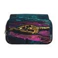 thumbnail image 2 of Kdxio Lost Golden Key for Double Compartment Pen Case Oxford Organizer with Zipper Pockets for Students Artists, 2 of 7