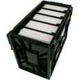 thumbnail image 7 of BCW SHORT COMIC BOOK BIN - Black Plastic Storage Box w One Partition 1-Box, 7 of 7