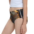 thumbnail image 7 of Easygdp Adorable Otter Pair Hug Girls' Cotton Brief Underwear,Hipster, and Bikini Panties, 7 of 7