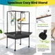 thumbnail image 5 of Yeshouse Jaula para pájaros de 64" con centro de juegos, ruedas bloqueables, aro giratorio y bandeja extraíble, gimnasio con perchas y escaleras para loros, guacamayos y periquitos, 5 of 7