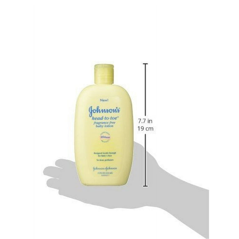 Johnson's head to toe baby sale lotion 15 oz