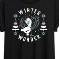 thumbnail image 3 of Frozen 2 - Winter Wonder  - Juniors Ideal Flowy Muscle T-Shirt, 3 of 5