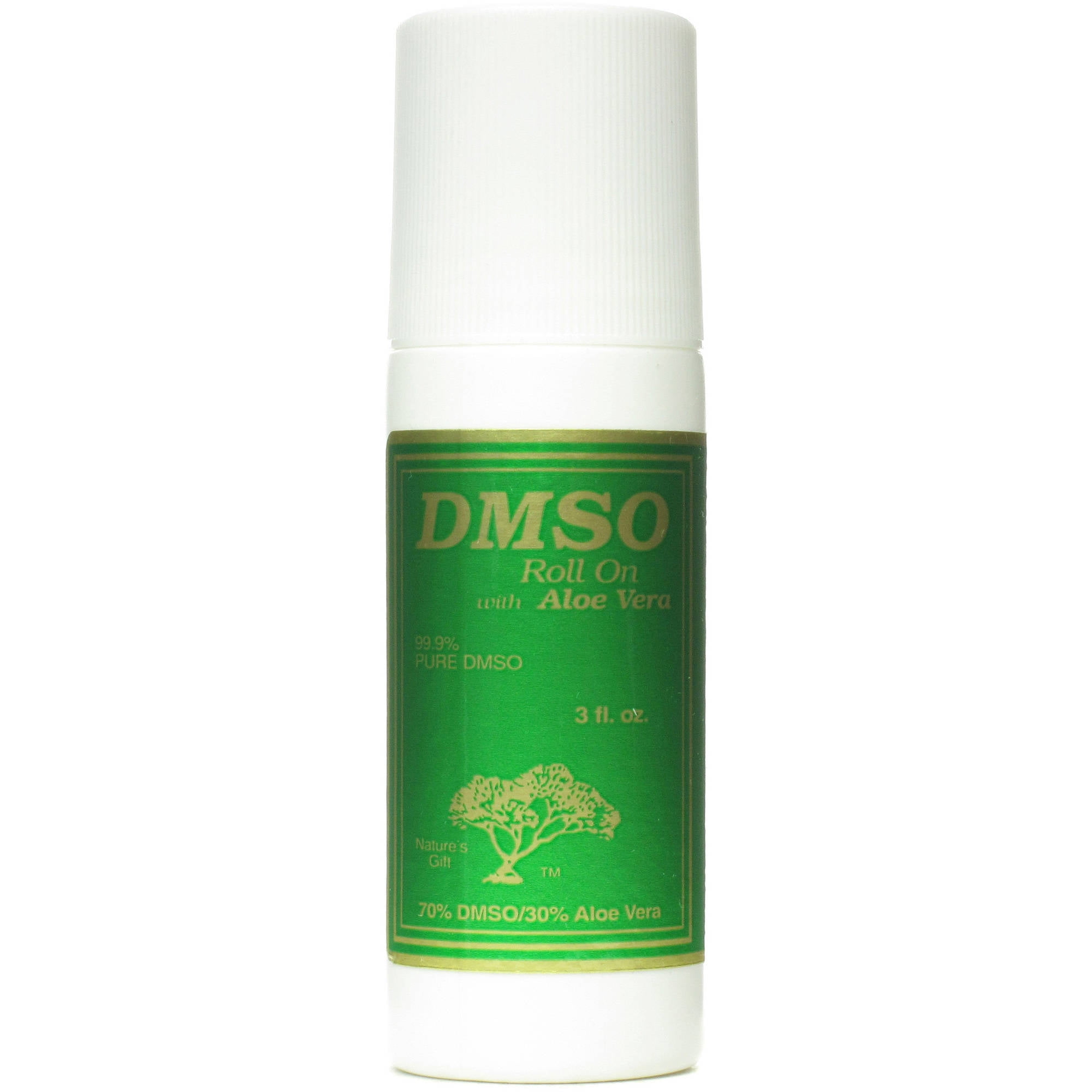 DMSO Roll On 70% DSMO, 30% Aloe Vera, Unscented, 3 FL OZ - Walmart.com