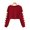 Red Wine, variant on Sherrylily Girls Kids Crop Tops Long Sleeve Daisy Printed Fashion Pullover
