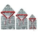 thumbnail image 3 of Pijamas familiares navideños INSPIRE CHIC con cremallera de manga larga y bolsillos ["Hombres"] L Gris, 3 of 5