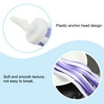 thumbnail image 3 of Uxcell Bike Streamers, Colorful Scooter Handlebar Tassels Grips Ribbon Accessories Decorations for Tricycle Handles Purple White, 3 of 6
