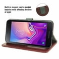 thumbnail image 1 of Mobile Phone Cover for Samsung J2-Core, Cover Premium Pu Leather Tpu Flip Cover Magnetic Closure Card Compartment Stand Function Wallet with Lanyard Protective Cover, 1 of 7