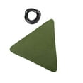 thumbnail image 1 of justharion Canvas Camping Triangle Stool Cloth Travel Hiking Gardening Backpacking Dark Green, 1 of 9