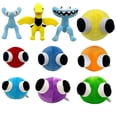 thumbnail image 2 of Juguetes de peluche del capítulo 2 de Rainbow Friends, personaje de juego de dibujos animados, muñeco de peluche suave de monstruo azul Kawaii para niños, regalos de Navidad, 2 of 5