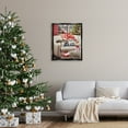 thumbnail image 3 of Stupell Industries Pets on Holiday Couch Holiday Painting Black Floater Framed Canvas Art Print Wall Art, 25 x 31, 3 of 10