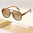 thumbnail image 3 of Retro 70s Aviator Polarized Sunglasses for Men Women UV400 Protection Gradient Lens Sunglasses Classic Square Frame Sun Glasses for Outdoor Driving Fashion, 3 of 3