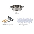 thumbnail image 3 of 16pcs Pots And Pans Set Non Stick Cookware Nonstick With Cooking, 3 of 7