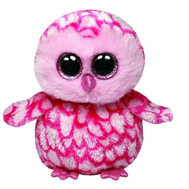 Ty Beanie Boos Pinky Pink Barn Owl Plush Walmart Com Walmart Com
