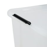 Advantus, Rolling Storage Box, 15-Gallon, Letter/Legal Clear - Walmart.com