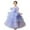 Purple, variant on Dresses for Teen Girls Girls Princess Dress Girls' Pleated Dress Off Shoulder Cake Style Evening Gown For For Parties And Celebrations