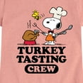 thumbnail image 3 of Peanuts - Turkey Tasting Crew - Toddler And Youth Girls Short Sleeve Graphic T-Shirt, 3 of 6