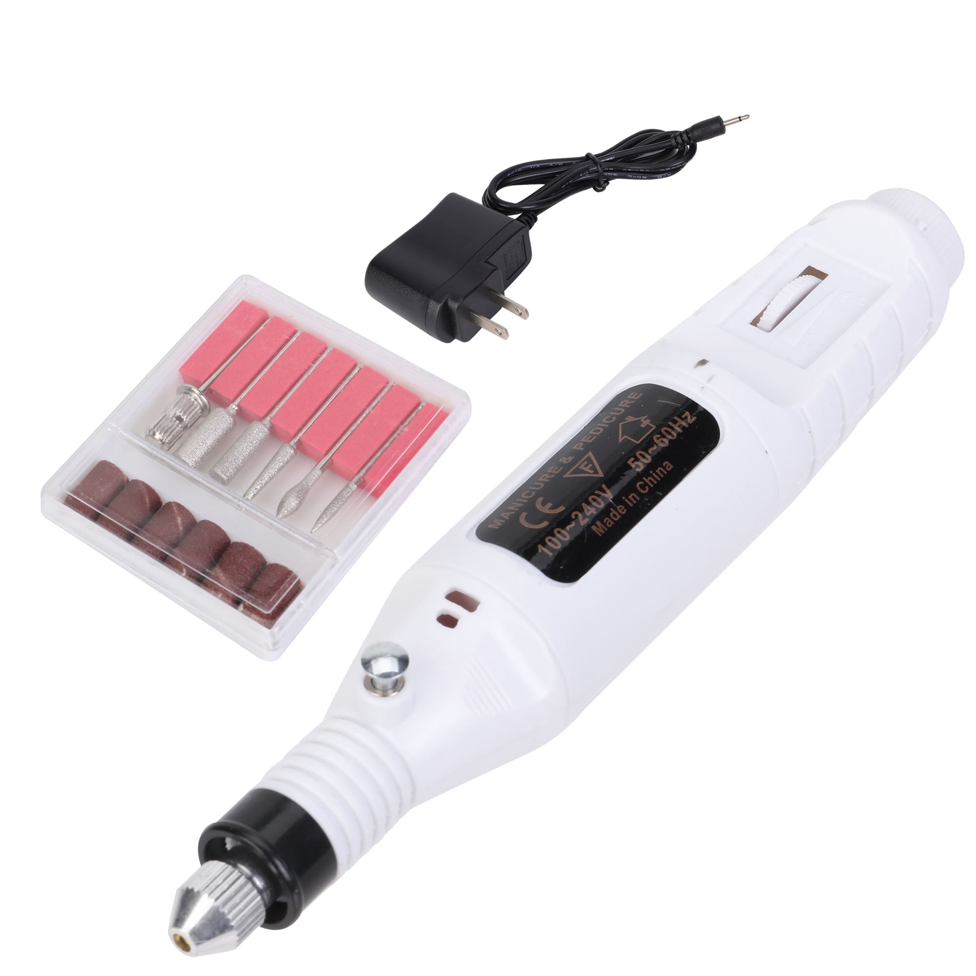 SHCKE Electrical File Nail Drill Kit Portable File Manicure Pedicure Tools Manicure & Pedicure
