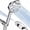 Silver, variant on ATUPEN Shower Head with Handheld, High Pressure 10 Modes Handheld Showerhead with 59" Stainless Steel Hose Adjustable Holder