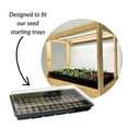 thumbnail image 5 of Ferry-Morse Modern Indoor Bamboo LED Growhouse with Timer for Sustainable Plant Growth, 5 of 9