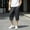 Black, variant on Men's Long Athletic Shorts 13'' Quick Dry Workout Running Capri Pants Loose Fit Lightweight Sports Gym Basketball Shorts with Pockets Gray