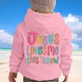 thumbnail image 5 of Toddler Girl'S Hoodie Long Sleeve Soft Sweatshirt Graphic Hoody Kids Cute Pullovers Top Girls Clothing Pink Size 1-2T, 5 of 6