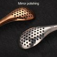 thumbnail image 7 of 1PC Food-Grade Slotted Spoon Heat-Resistant, Polished, and Non-Deforming - Perfect for Filtering Egg Yolk and Caviar, a Must-Have Kitchen Tool and Accessory, 7 of 7