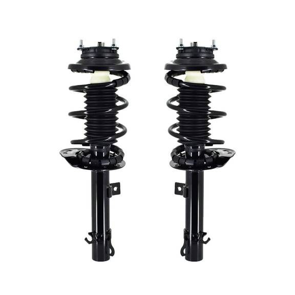 Pair of 2 Front Left-Right Quick Complete Strut-Coil Spring Assembly For 2006 2007 Ford Focus