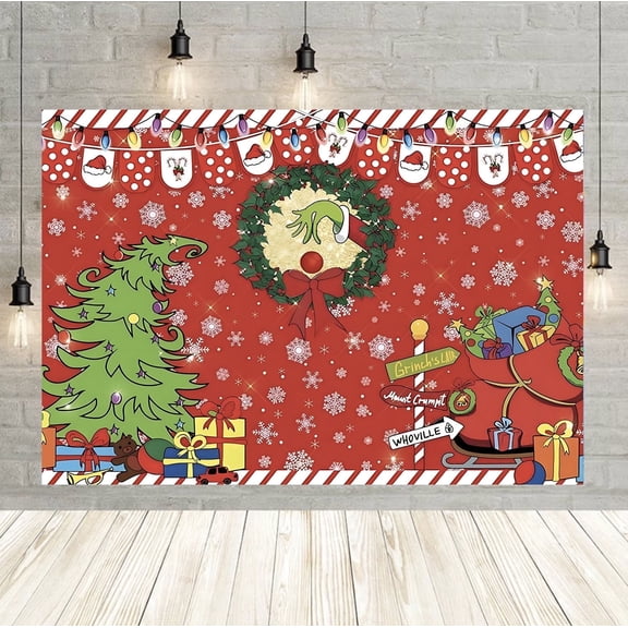 Party Background, 60x40 inch Background Decoration, Suitable for Christmas Party Decorations