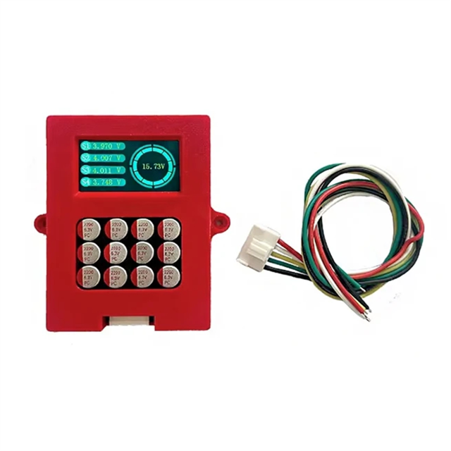 3-4S 5A Balancer with Voltage Display TFT Lipo/Lifepo4 Battery Voltage Tester Energy Transfer Equalizer,1 * 3-4S 5A Balancer