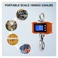 thumbnail image 7 of 1000Kg/500Kg Digital Crane Scale Hanging Scale Portable Heavy Duty Crane Scale LCD Backlight Industrial Hook Scales Unit Change ,Reliability, 7 of 7