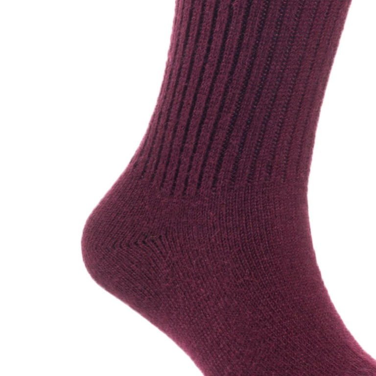 MONFOOT Women's and Men's 5-Pairs No-Show Non-slip Striped Pink Socks