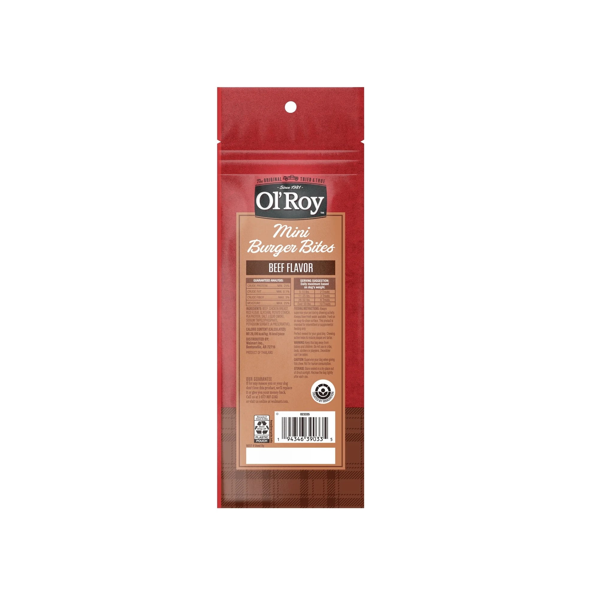 Ol' Roy Mini Burger Bites, 1.5 oz, 1 Count