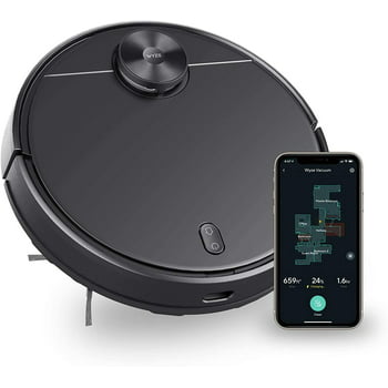Wyze WiFi Connected Robotic Vacuum with LiDAR Room Mapping