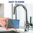 thumbnail image 3 of OVWO Cleaning Sponges Kitchen, 8Pads Upgraded Dish Sponge with 4 Colors Ideal for Dishes, Pots, Sink, 3 of 7