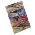 thumbnail image 3 of Women Boho Wide Headbands Criss Cross Headband Tie Dye Knotted Head Wrap Bandana Elastic Hairbands Hair Accessories, 3 of 8