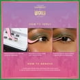 thumbnail image 6 of WICKED X imPRESS Press On Self Adhesive Eyelashes, 12 Lash Clusters - Fly…fly!, 6 of 15