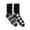 Black Check, variant on MUK LUKS Women's Tall Slouch Cabin Socks, 2-Pack, OSFM