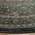 thumbnail image 3 of SAFAVIEH Lyndhurst Idella Floral Area Rug, Teal/Grey, 9' x 9' Round, 3 of 8