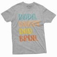 thumbnail image 6 of Men's Dada Daddy Dad Bruh T-shirt Father's day funny Gift Tee shirt Dad Papa Father Tshirt (XX-Large Military Green), 6 of 7