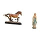 thumbnail image 5 of Figura de caballo,Figura coleccionable de caballo en miniatura,Estatua,Colección de estatuas y figuras religiosas,Resina y figura de dama, 5 of 8