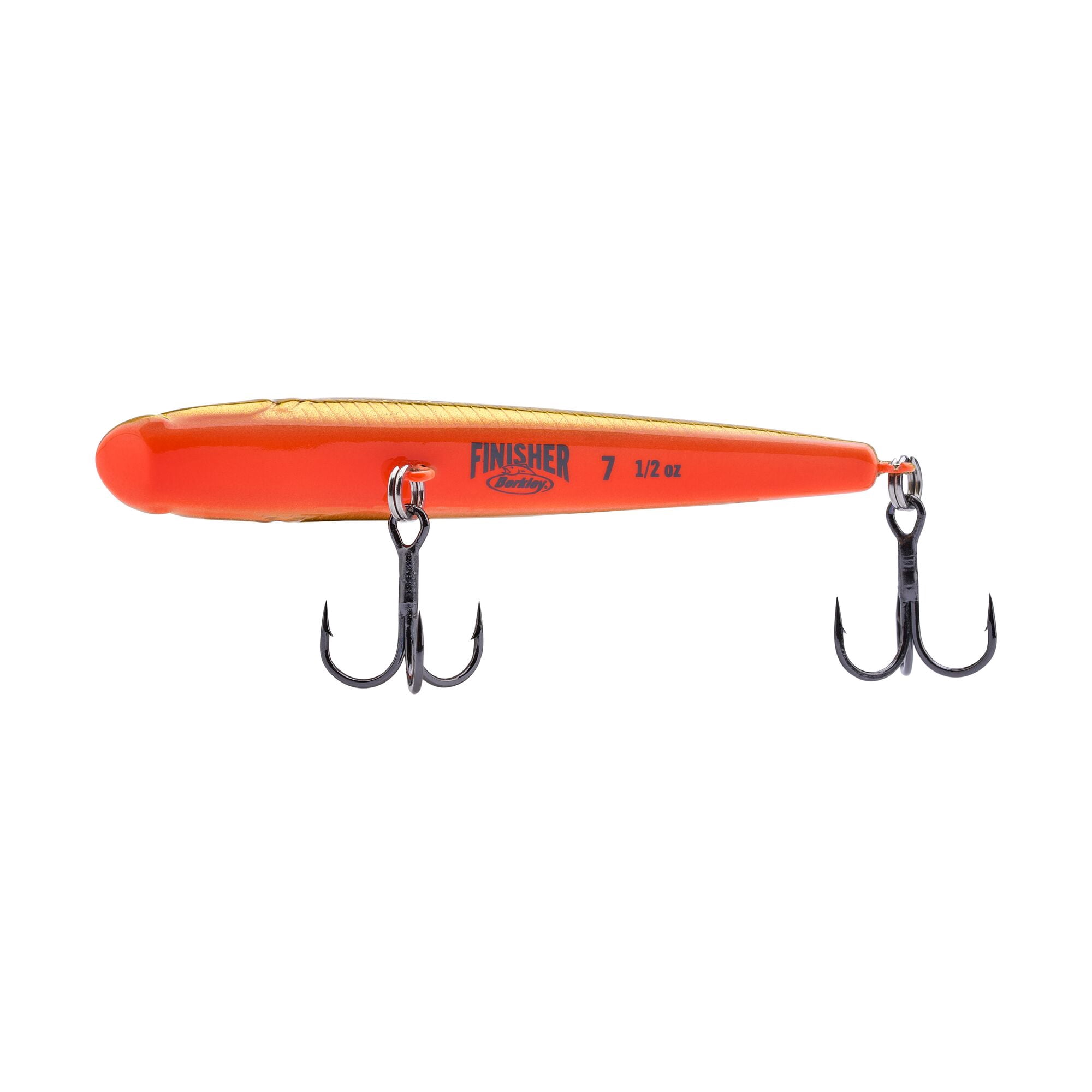 Berkley Finisher, 2.75 in, Glide Baits, Black Gold (1 Count)