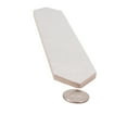 thumbnail image 6 of Festa 1.7 in. x 9.6 in. Matte White Ceramic Picket Wall and Floor Tile (2.37 sq. ft./case) (23-pack), 6 of 6