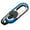 Blue, variant on Men’s Car Key Chain Metal Snap Hook Carabiner Keychain Loss Heavy Duty Quick Release Swivel Belt Loop Key Ring Holde