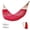 Red, variant on Portable Outdoor Ice Silk Mesh Hammock 100x51 Inches with Straps and Bag Anti-Flip Camping Swing Olive Green