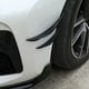 thumbnail image 3 of 4Pcs Car Spoiler Canards Set Soft Decals Auto Collision Strip Carbon Fiber Pattern Front Bumper Lip Splitter Diffuser Spoiler, 3 of 5