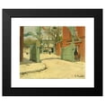 thumbnail image 2 of Santiago Rusiñol 18x15 Black Modern Framed Museum Art Print Titled - Entrance to the Park of the Moulin De La Galette (1891), 2 of 5