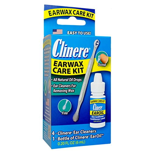 Clinere® Earwax Cleaning Kit at Home Ear Wax Removal System for Earache