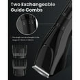 thumbnail image 2 of Cordless Hair Clippers for Men with LED Display, USB-C Rechargeable, Stainless Steel Blade, 2 of 8